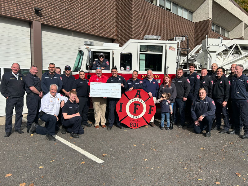 The Exchange Club of Shelton Donates to the CBCF