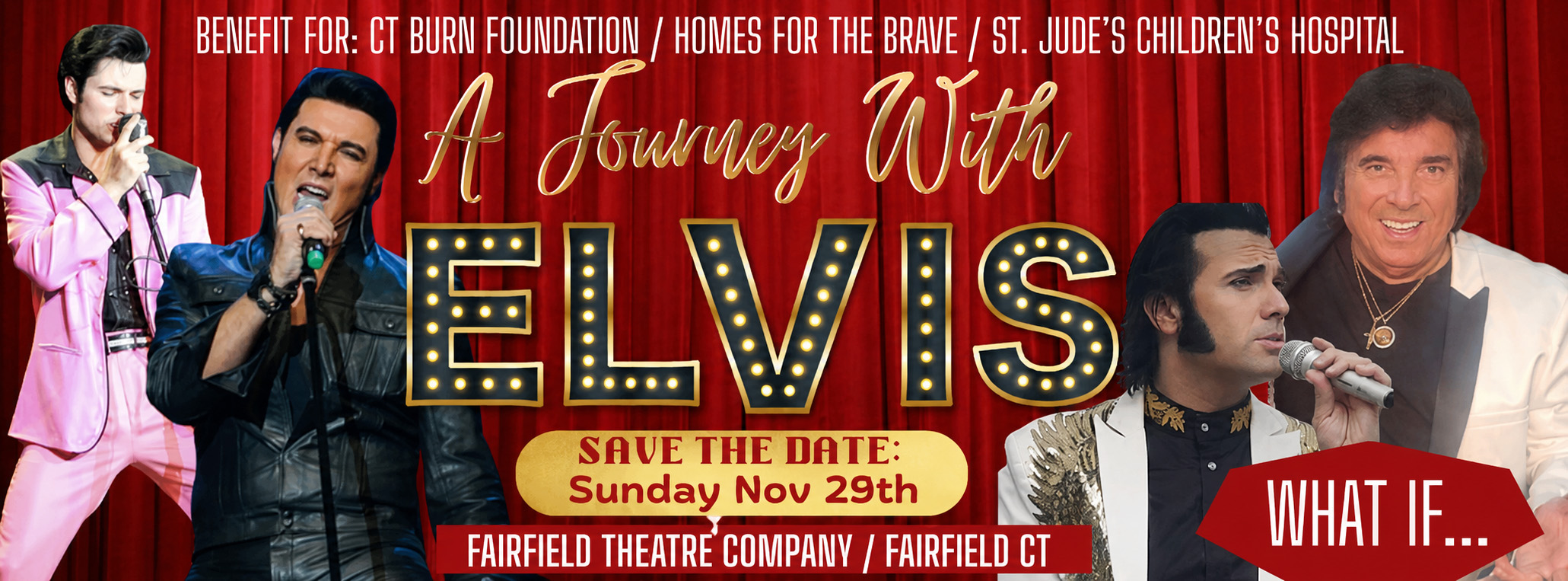 What If...: A Journey With Elvis - Sunday November 29, 2026 - Fairfield Theatre Company