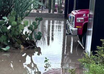 Flood Damage at the Hall of Flame, Phoenix Arizona. 2025