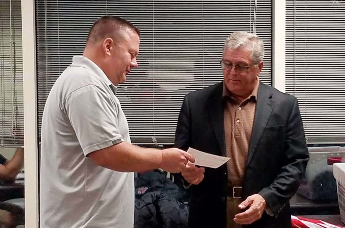 IAFF Local S-15 Donates $7,200 to the Childrens Burn Camp