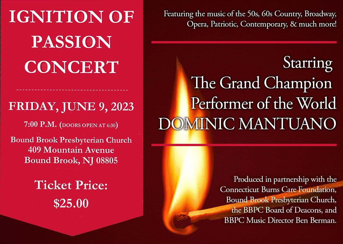 Ignition of Passion Concert with Dominic Mantuano - June 9, 2023