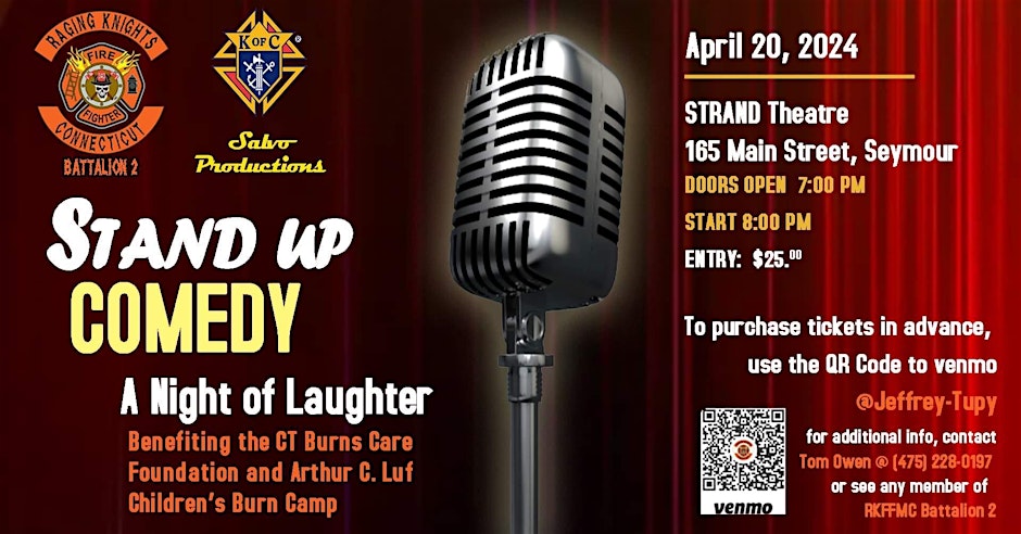Night of Laughter @ The Strand Seymour - April 20, 2024