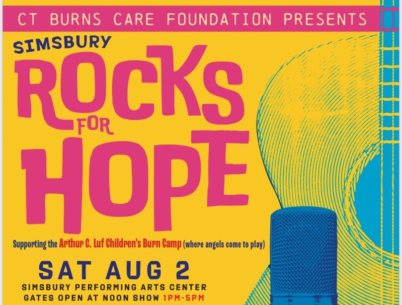 Simsbury Rocks for Hope - August 2, 2025 from 1-5pm!