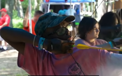 Summer camp helps young burn survivors forget challenges