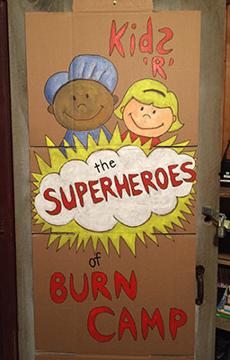 Kids are the Superheroes of Arthur C. Luf Children's Burn Camp!