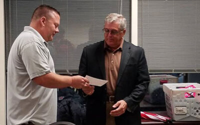IAFF Local S-15 Donates $7,200 to the Childrens Burn Camp